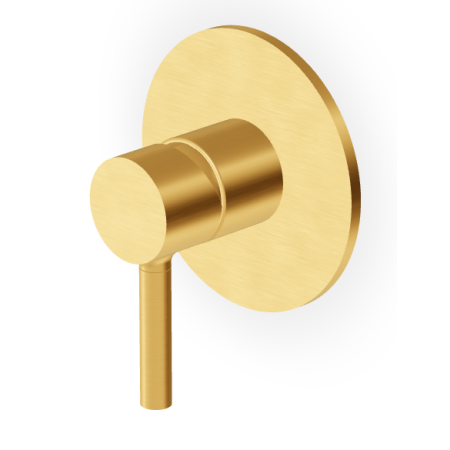 PAN MISCELATORE DOCCIA S/DEVIATORE ORO SPAZZOLATO