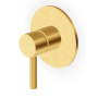 PAN MISCELATORE DOCCIA S/DEVIATORE ORO SPAZZOLATO