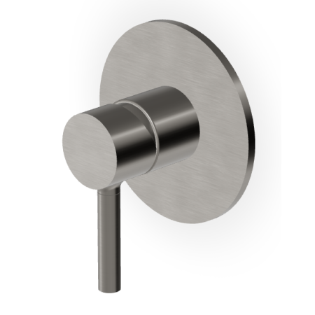 PAN MISCELATORE DOCCIA S/DEVIATORE METAL BLACK BRUSHED