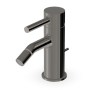 PAN BIDET MIXER WITH DRAIN METAL BLACK
