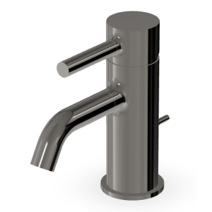 PAN MISCELATORE LAVABO C/ SCARICO METAL BLACK