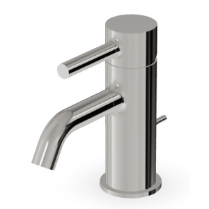 PAN MISCELATORE LAVABO C/ SCARICO NICKEL