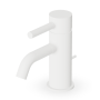 PAN MISCELATORE LAVABO C/ SCARICO BIANCO OPACO GOFFRATO
