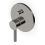 PAN MISCELATORE DOCCIA C/DEVIATORE METAL BLACK SPAZZOLATO