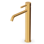 PAN MISCELATORE LAVABO PROLUNGATO S/SCARICO ORO SPAZZOLATO