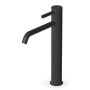 PAN MISCELATORE LAVABO PROLUNGATO S/SCARICO NERO OPACO
