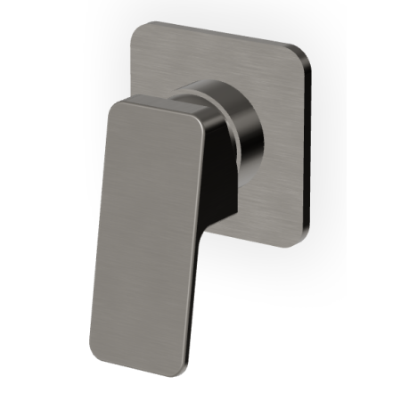 JINGLE MISCELATORE DOCCIA S/DEVIATORE METAL BLACK SPAZZOLATO