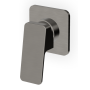 JINGLE MISCELATORE DOCCIA S/DEVIATORE METAL BLACK SPAZZOLATO