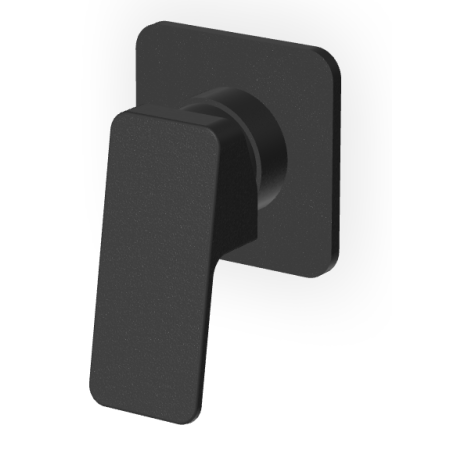 JINGLE MISCELATORE DOCCIA S/DEVIATORE NERO OPACO GOFFRATO