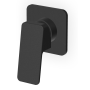 JINGLE MISCELATORE DOCCIA S/DEVIATORE NERO OPACO GOFFRATO