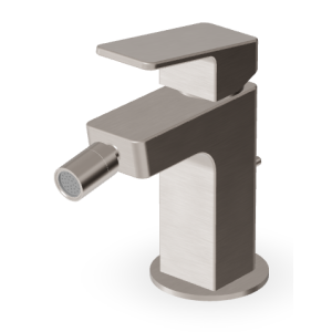 JINGLE MISCELATORE BIDET C/SCARICO NICKEL SPAZZOLATO
