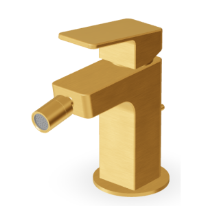 JINGLE MISCELATORE BIDET C/SCARICO ORO SPAZZOLATO