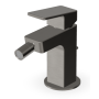 JINGLE MISCELATORE BIDET C/SCARICO METAL BLACK SPAZZOLATO