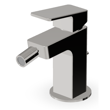 JINGLE MISCELATORE BIDET C/SCARICO NICKEL