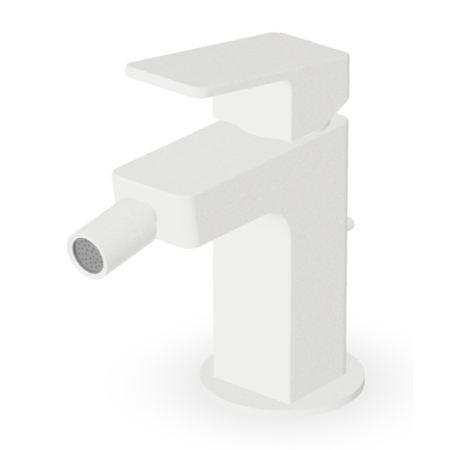 JINGLE MISCELATORE BIDET C/SCARICO BIANCO OPACO GOFFRATO
