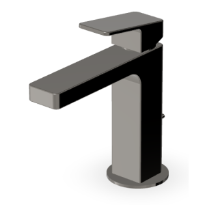 JINGLE MISCELATORE LAVABO C/SCARICO METAL BLACK