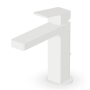 JINGLE MISCELATORE LAVABO C/SCARICO BIANCO OPACO GOFFRATO