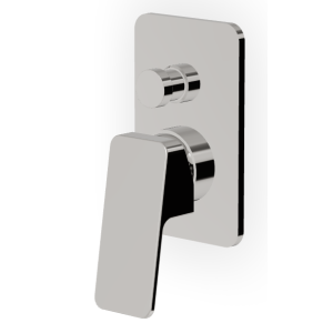 JINGLE SHOWER MIXER WITH DIVERTER NICKEL