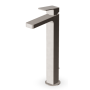 JINGLE MISCELATORE LAVABO PROLUNGATO C/SCARICO NICKEL SPAZZOLATO