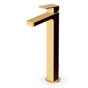 JINGLE MISCELATORE LAVABO PROLUNGATO C/SCARICO ORO