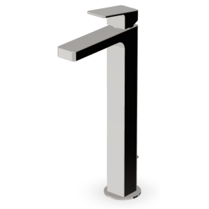 JINGLE MISCELATORE LAVABO PROLUNGATO C/SCARICO NICKEL