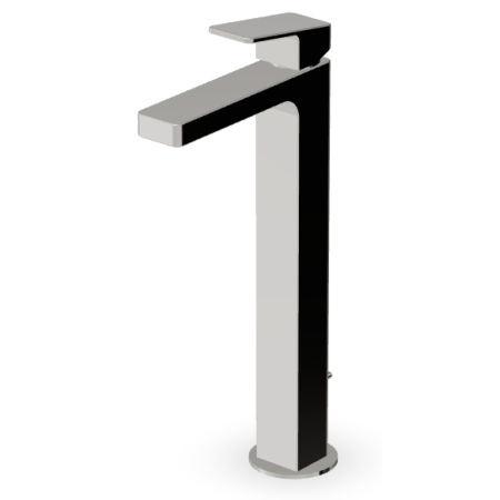 JINGLE MISCELATORE LAVABO PROLUNGATO C/SCARICO NICKEL