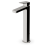 JINGLE MISCELATORE LAVABO PROLUNGATO C/SCARICO NICKEL