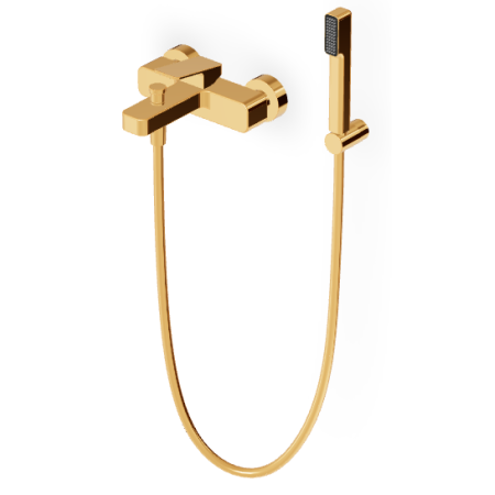 JINGLE MISCELATORE VASCA-DOCCIA ESTERNO ORO