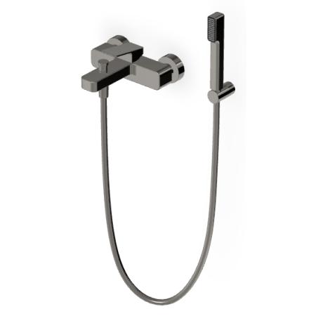 JINGLE MISCELATORE VASCA-DOCCIA ESTERNO METAL BLACK