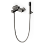 JINGLE MISCELATORE VASCA-DOCCIA ESTERNO METAL BLACK