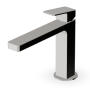 JINGLE BASIN MIXER WITHOUT DRAIN EXTENDED SPOUT NICKEL