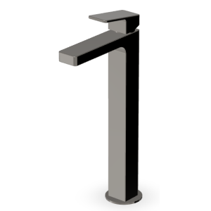 JINGLE MISCELATORE LAVABO ALTO S/SCARICO METAL BLACK