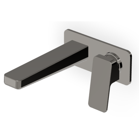 JINGLE MISCELATORE LAVABO A PARETE 180MM METAL BLACK