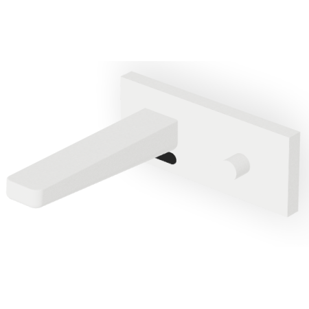 JINGLE MISCELATORE LAVABO S/SCARICO BIANCO OPACO GOFFRATO