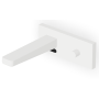 JINGLE MISCELATORE LAVABO S/SCARICO BIANCO OPACO GOFFRATO