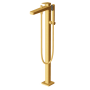 JINGLE FREESTANDING BATHTUB MIXER WITH DIVERTER BRUSHED GOLD