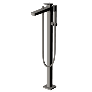 JINGLE MISCELATORE VASCA FREESTANDING C/DEVIATORE METAL BLACK