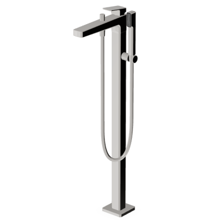 JINGLE MISCELATORE VASCA FREESTANDING C/DEVIATORE NICKEL