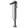 JINGLE MISCELATORE VASCA FREESTANDING C/DEVIATORE METAL BLACK SPAZZOLATO