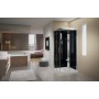 CRYSTAL A100x80 MULTIFUNCTION CABIN 2 SLIDING DOORS + 2 FIXED