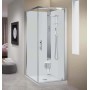 CRYSTAL G CABINA MULTIFUNZIONE 1 ANTA BATTENTE +1 LATO FISSO