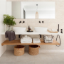 ALBA FLOOR BLANCO 30X60 RETTIFICATO STRUTTURATO