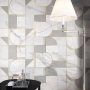 ALLMARBLE_WALL STATUARIO SATIN 40X120 DECORO CLUB