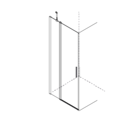 LEFT DOOR x BRERA CORNER 2 SWING DOORS