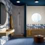 CROGIOLO_SCENARIO BLU DECORO MIX 20X20