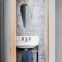 CROGIOLO_RICE GRIGIO DECORO LEAF LUX 5X15