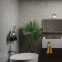 CROGIOLO_RICE GRIGIO STRUTT. PLEAT 3D LUX 7,5X20