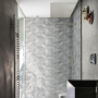 NATURALIA_WALL DECORO MICRO GRIGIO - 33X100 RETTIFICATO