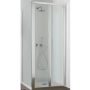 FAST SHOWER BOX CORNER WITH FOLDING DOOR + FIXED SIDE