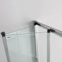 FAST SHOWER BOX IN NICHE WITH FOLDING DOOR